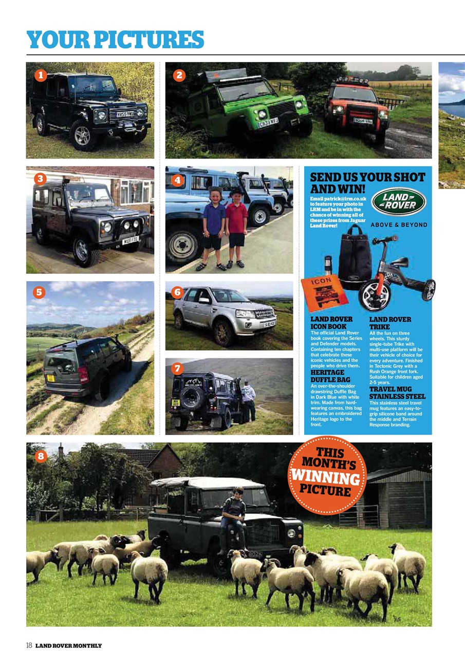 Land Rover Monthly Preview Pages