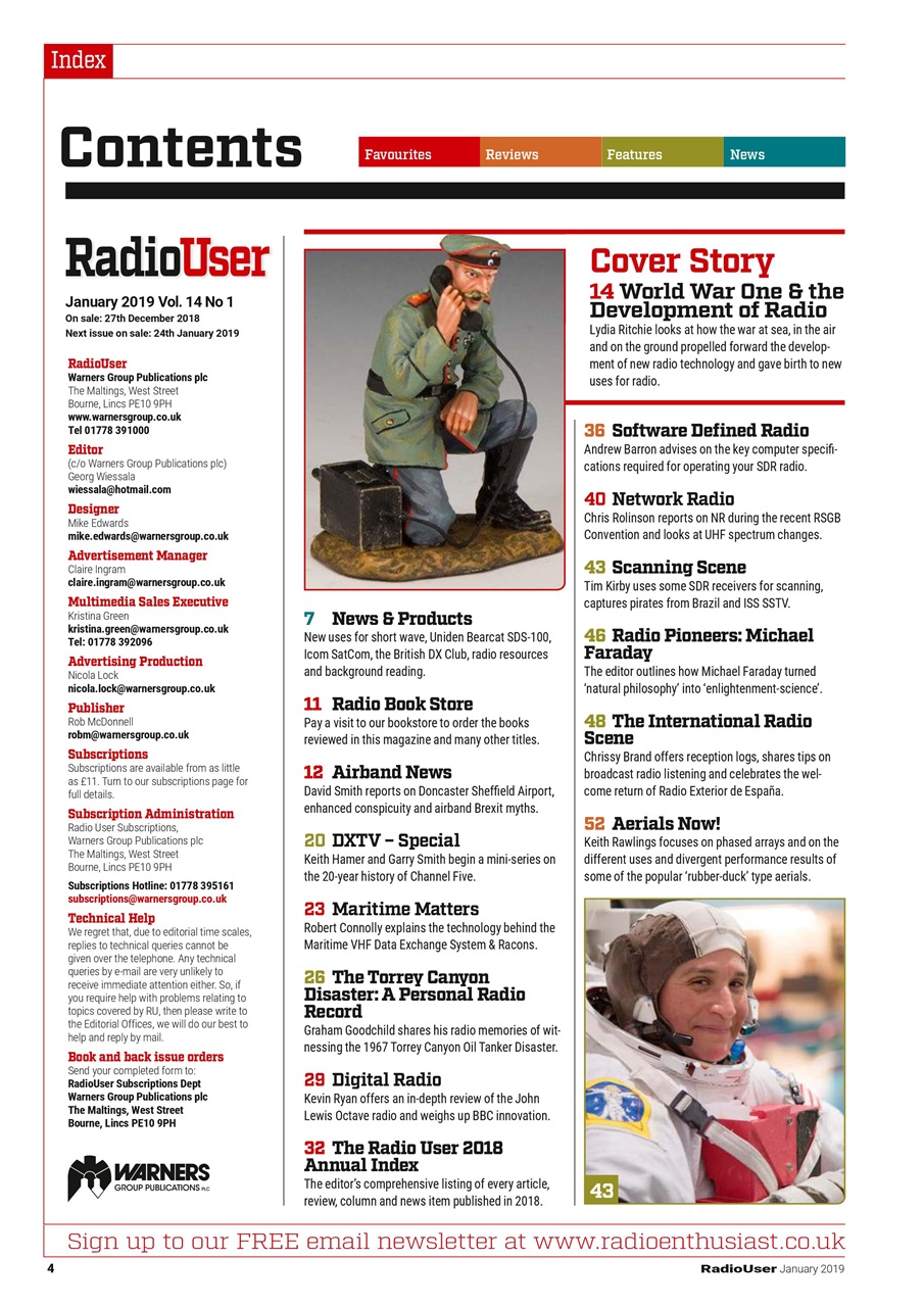 Radio User Preview Pages