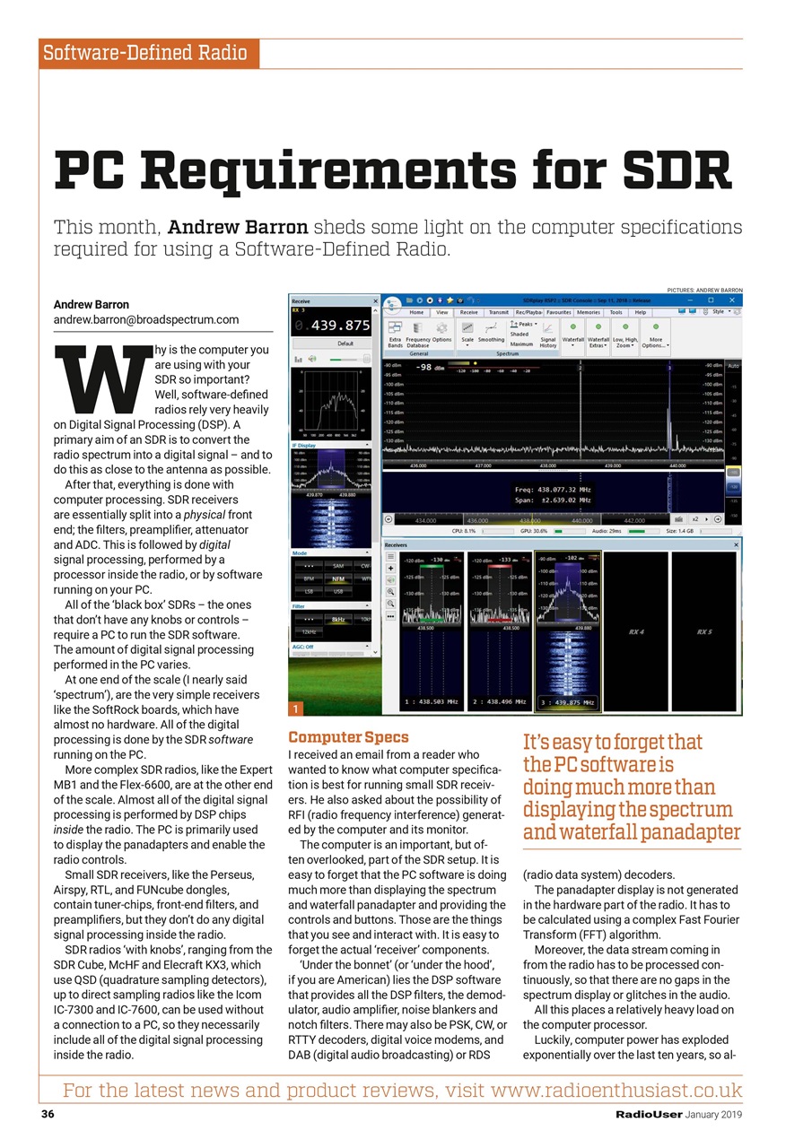 Radio User Preview Pages