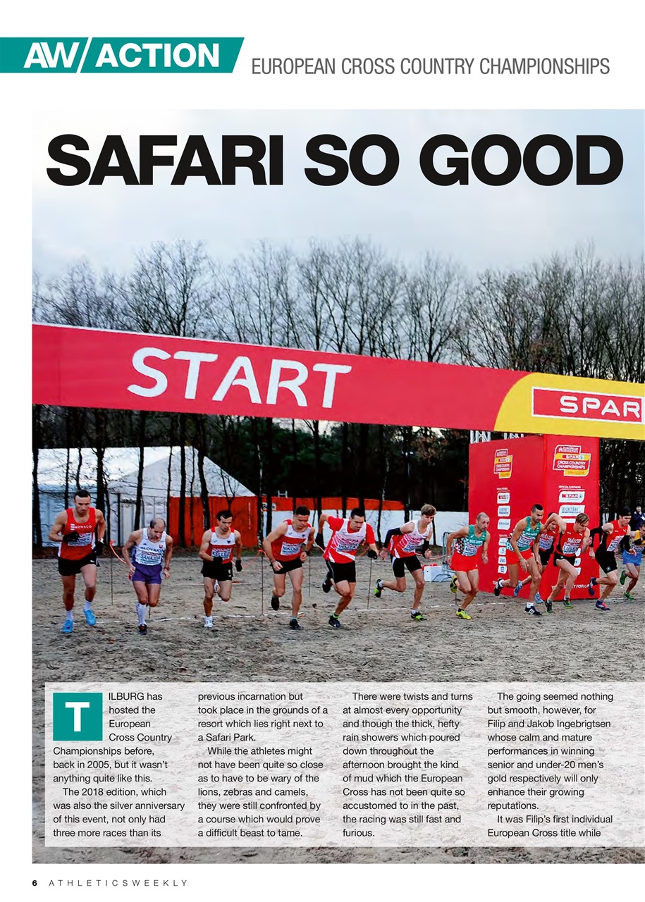 AW – Athletics Weekly Magazine Preview Pages