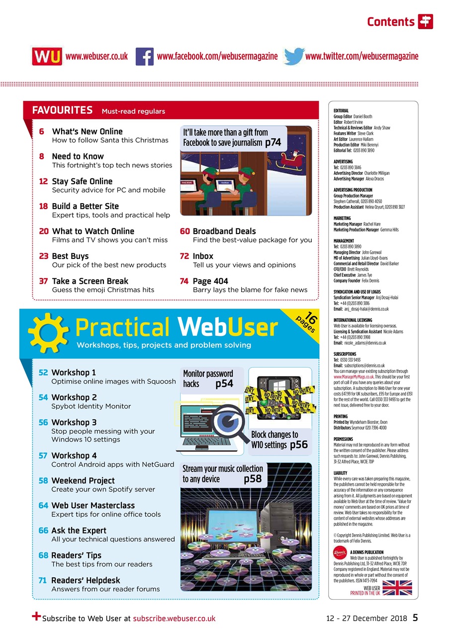 Webuser Preview Pages