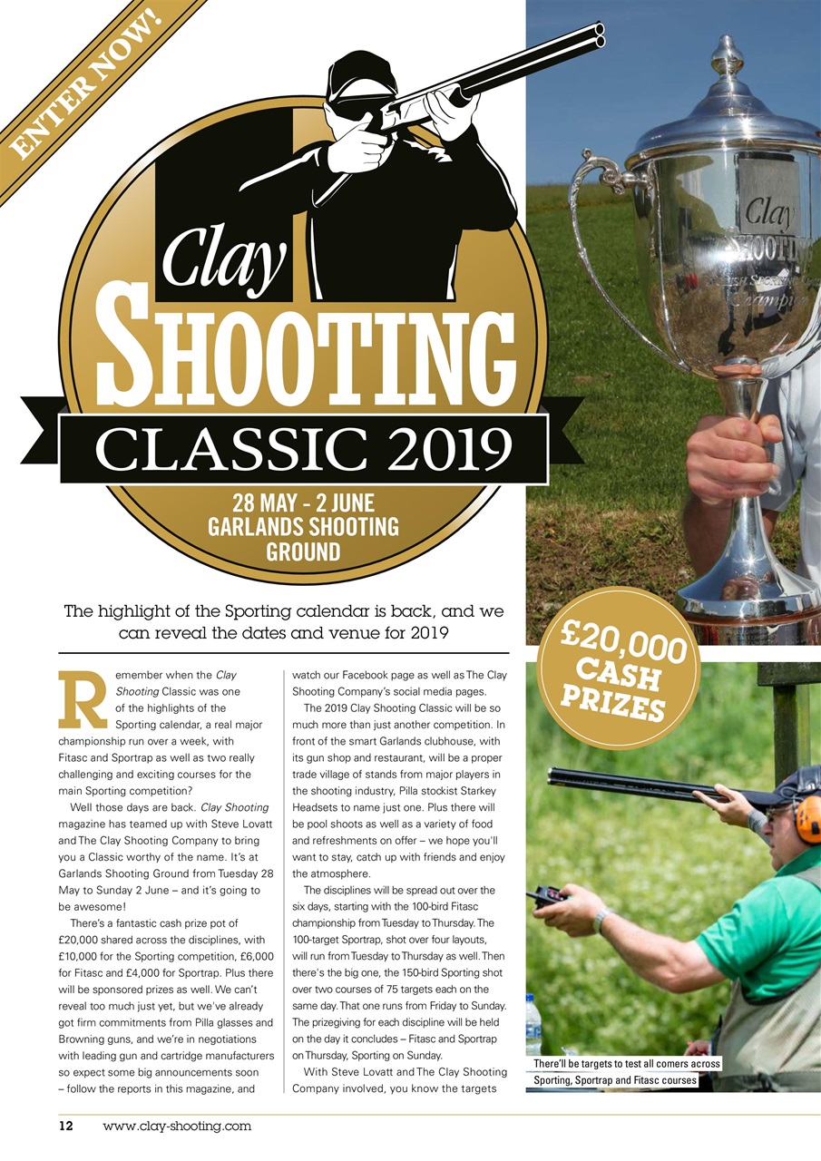 Clay Shooting Preview Pages