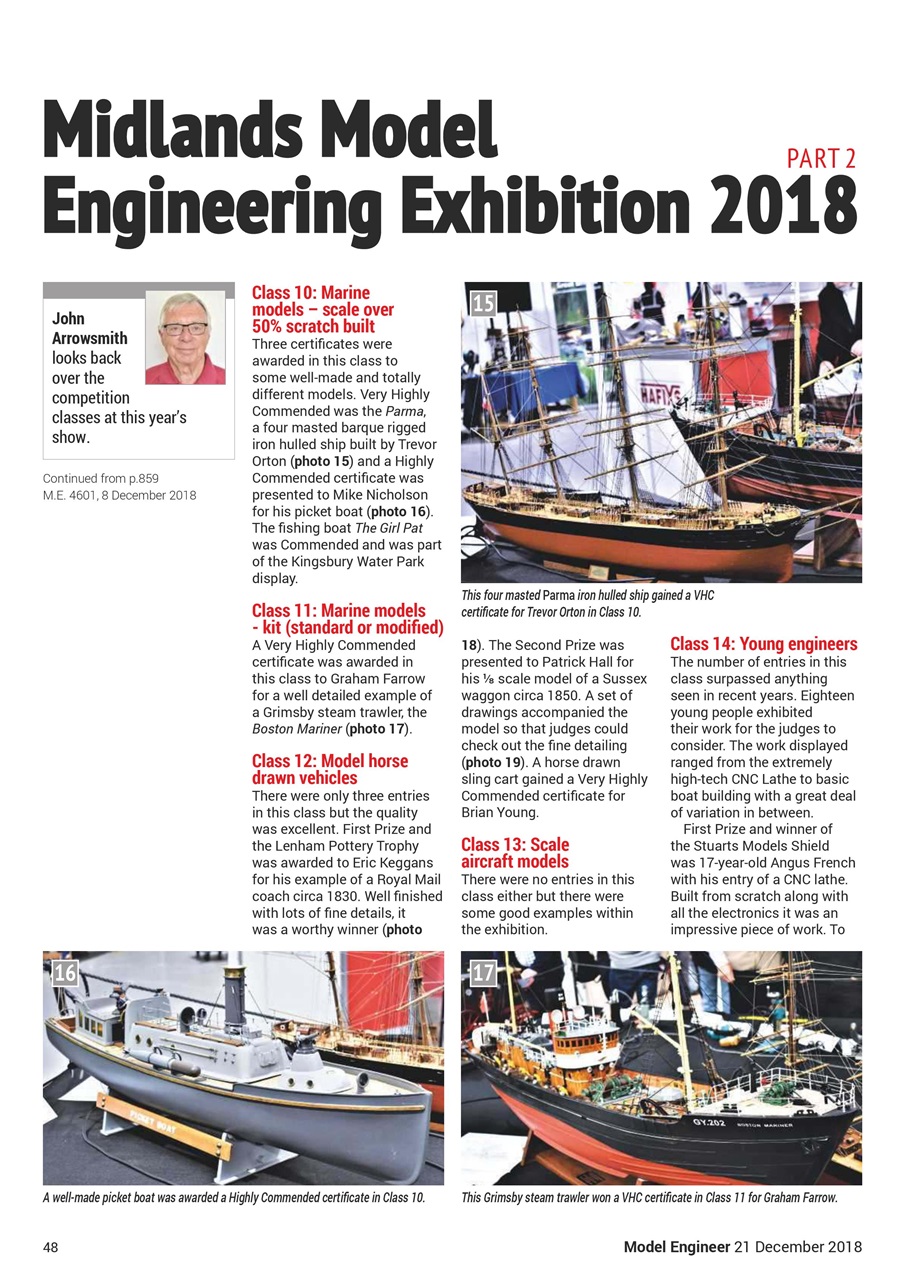 Model Engineer Preview Pages