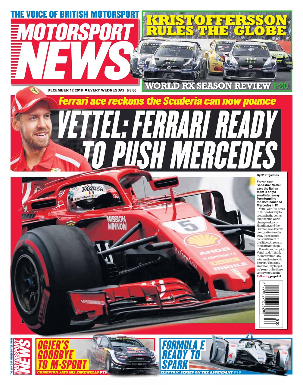 Motorsport News Preview Pages