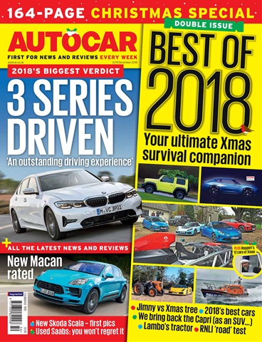 Autocar issue 12th December 2018