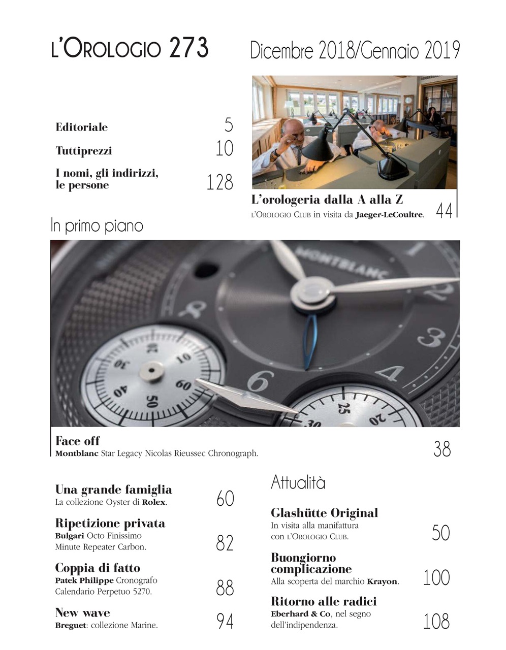 L'Orologio Preview Pages