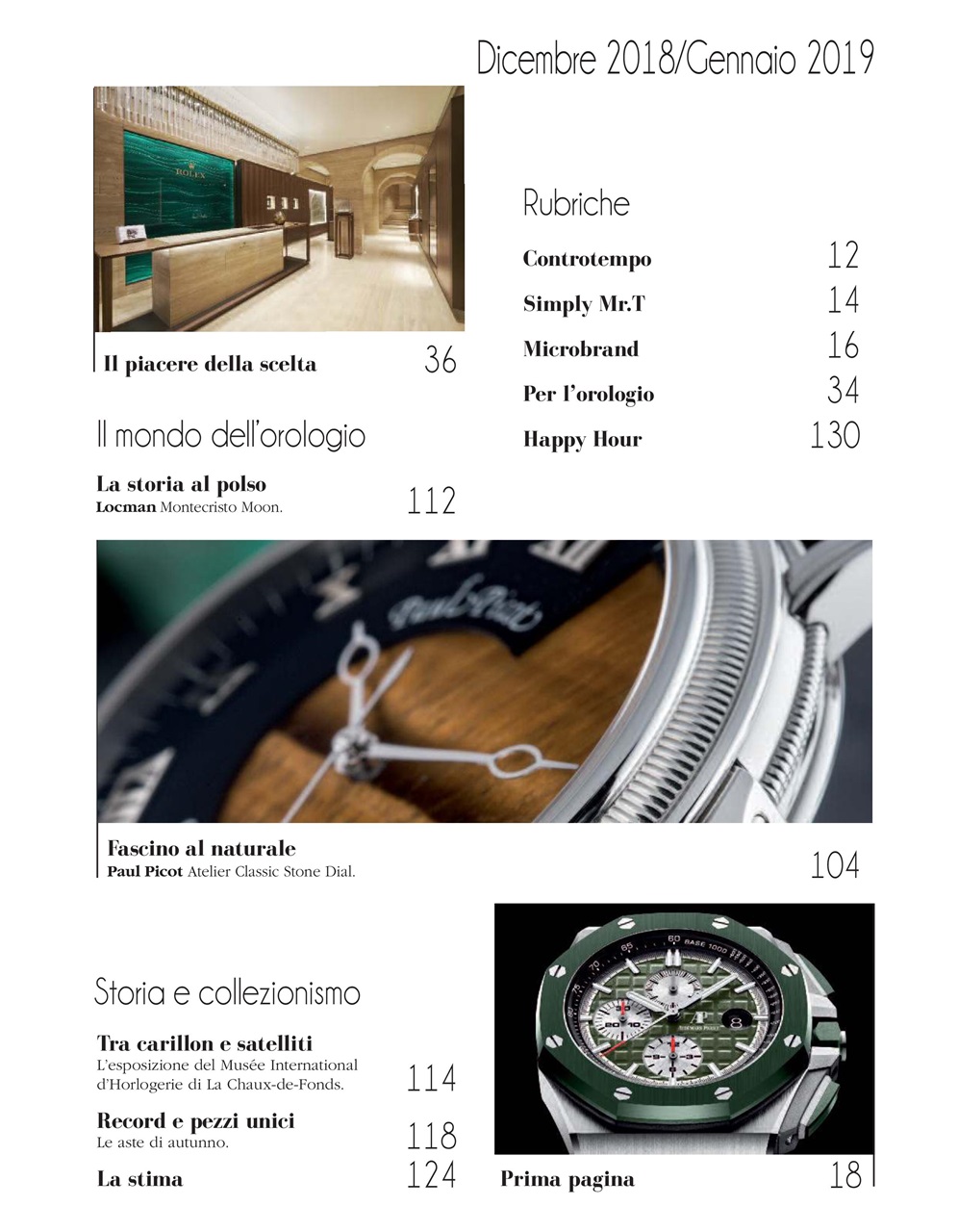 L'Orologio Preview Pages