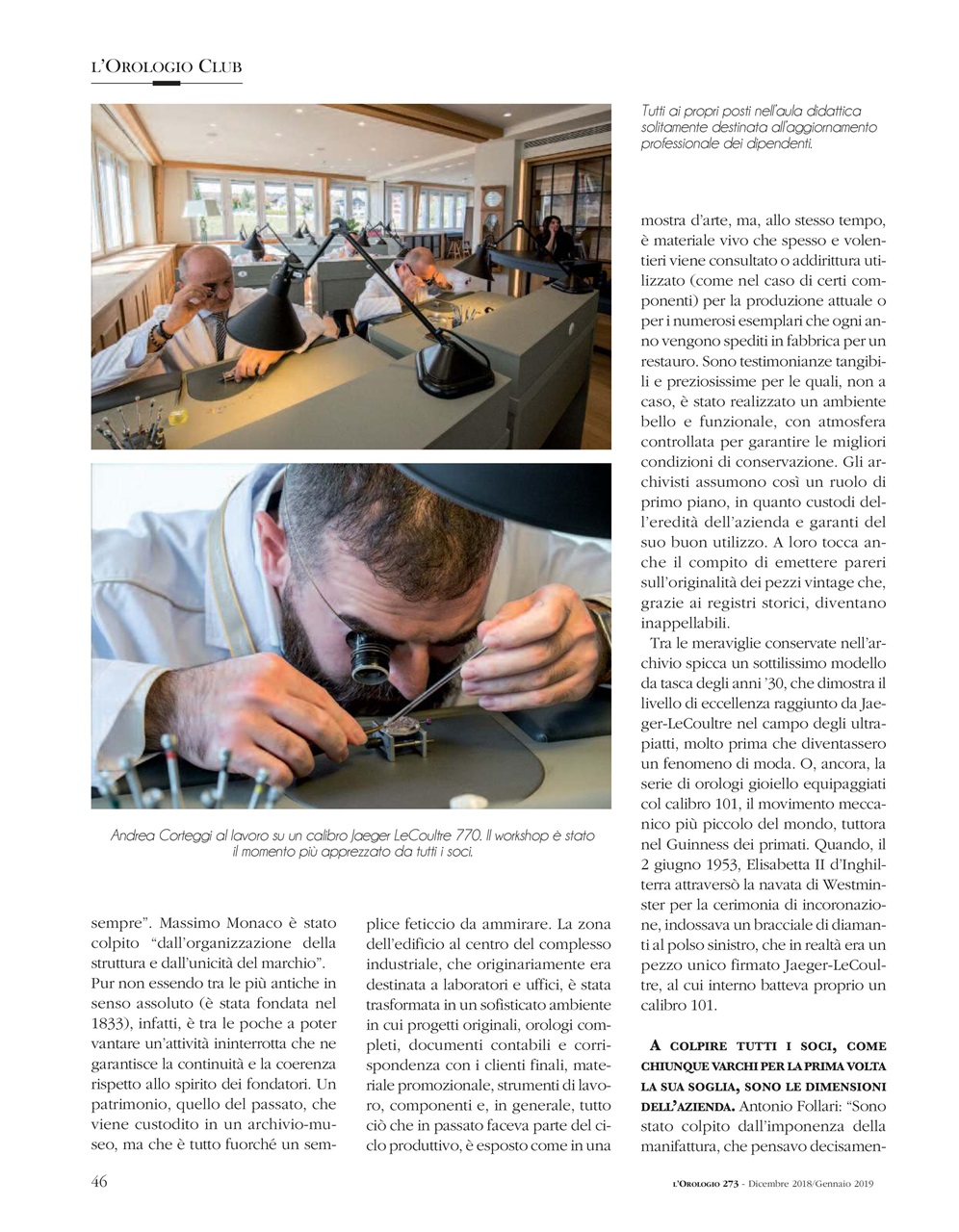 L'Orologio Preview Pages