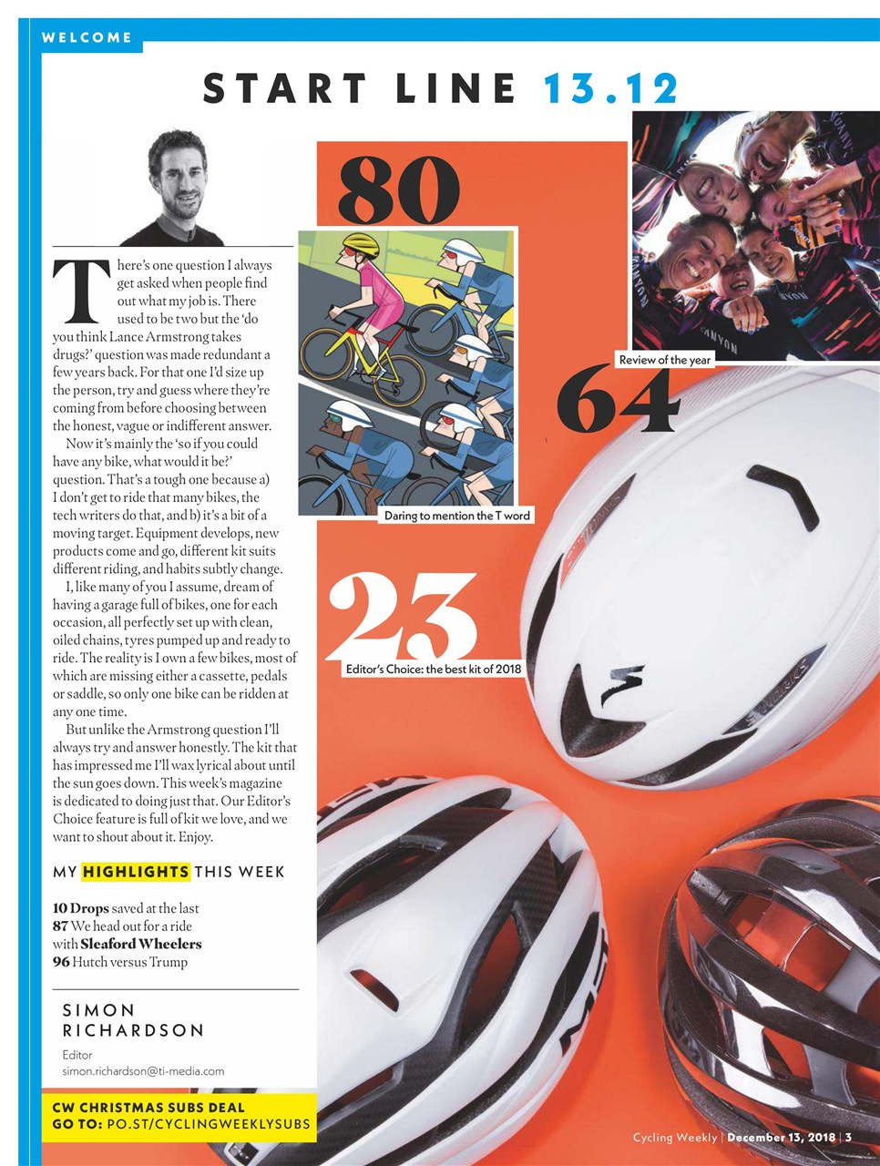 Cycling Weekly Preview Pages