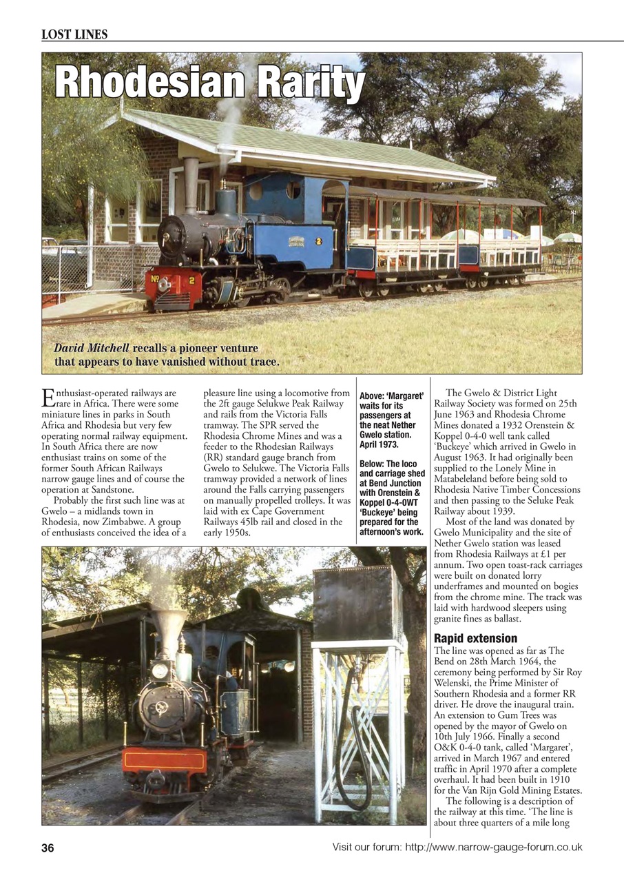 Narrow Gauge World Preview Pages