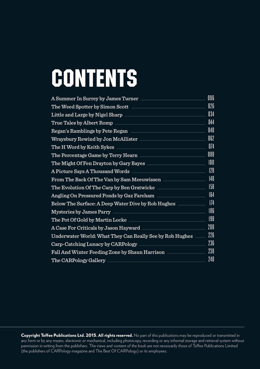 CARPology Magazine Preview Pages