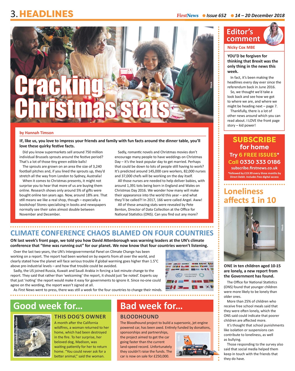 First News Preview Pages