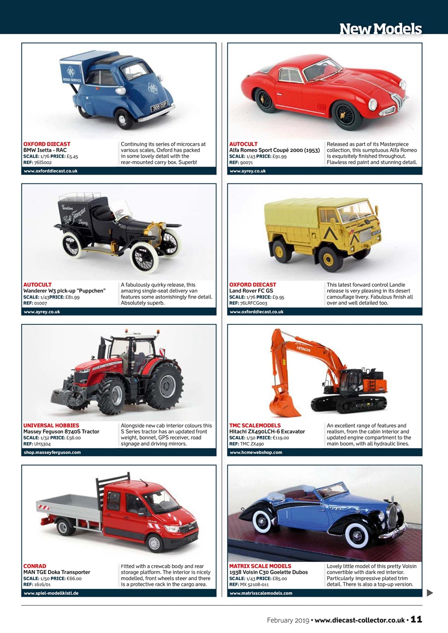 Diecast Collector Preview Pages