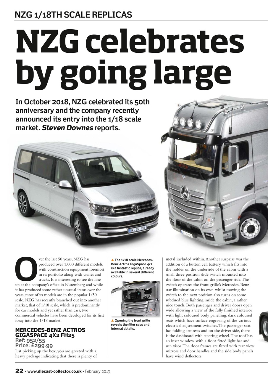 Diecast Collector Preview Pages