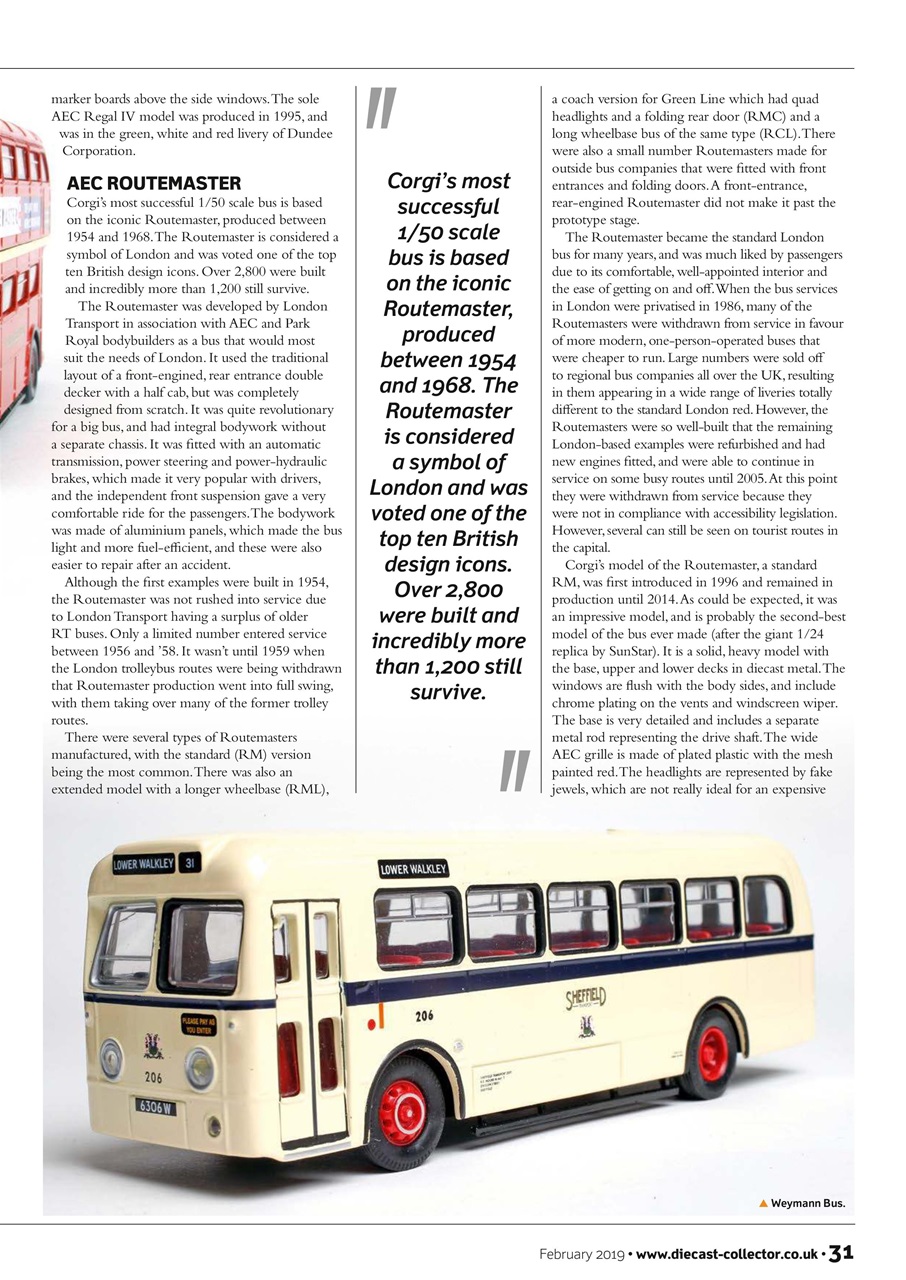 Diecast Collector Preview Pages