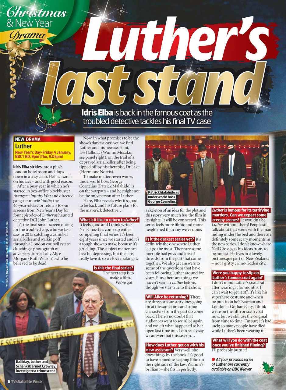 TV & Satellite Week Preview Pages