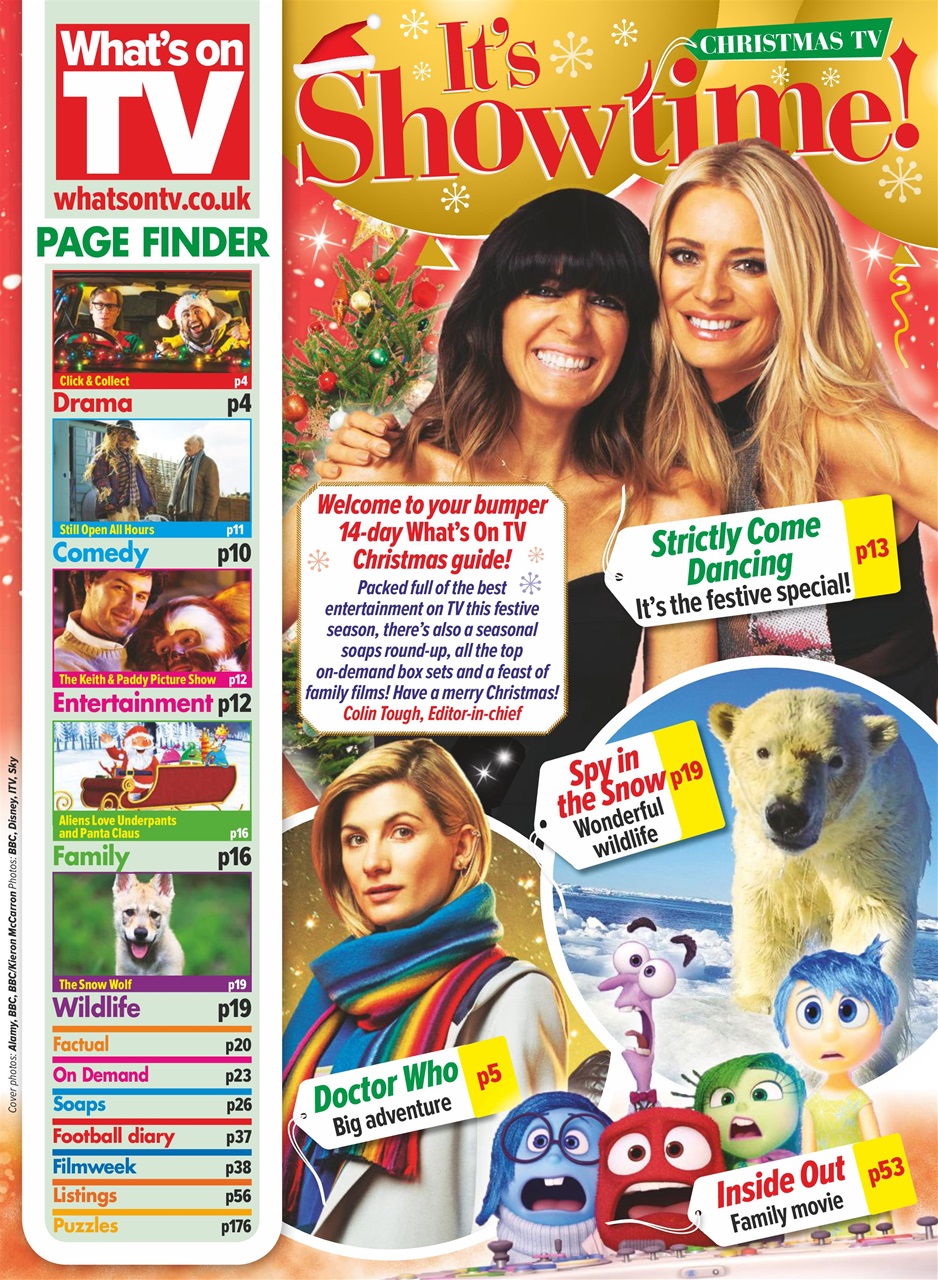 What's on TV Preview Pages