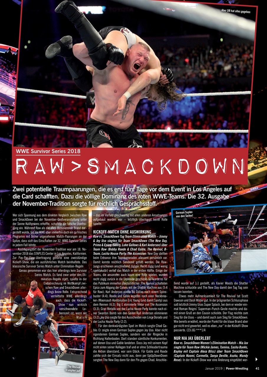 Power-Wrestling Preview Pages