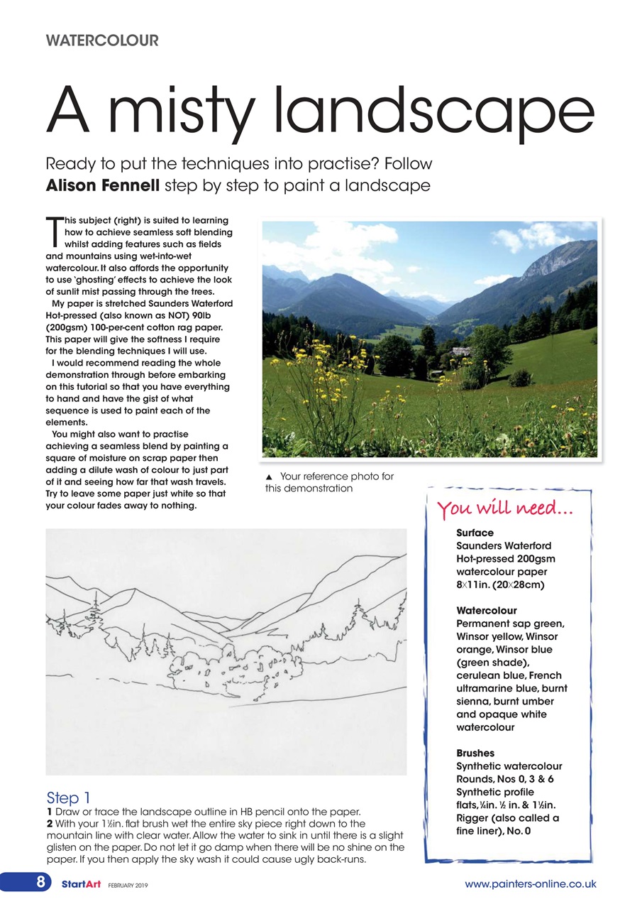 Start Art Preview Pages