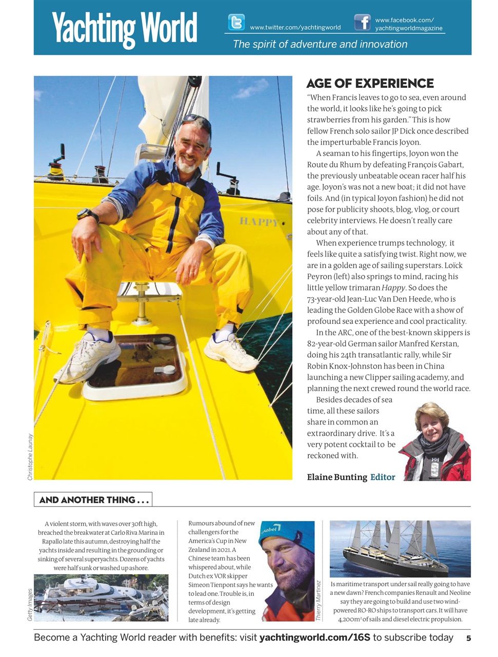 Yachting World Preview Pages