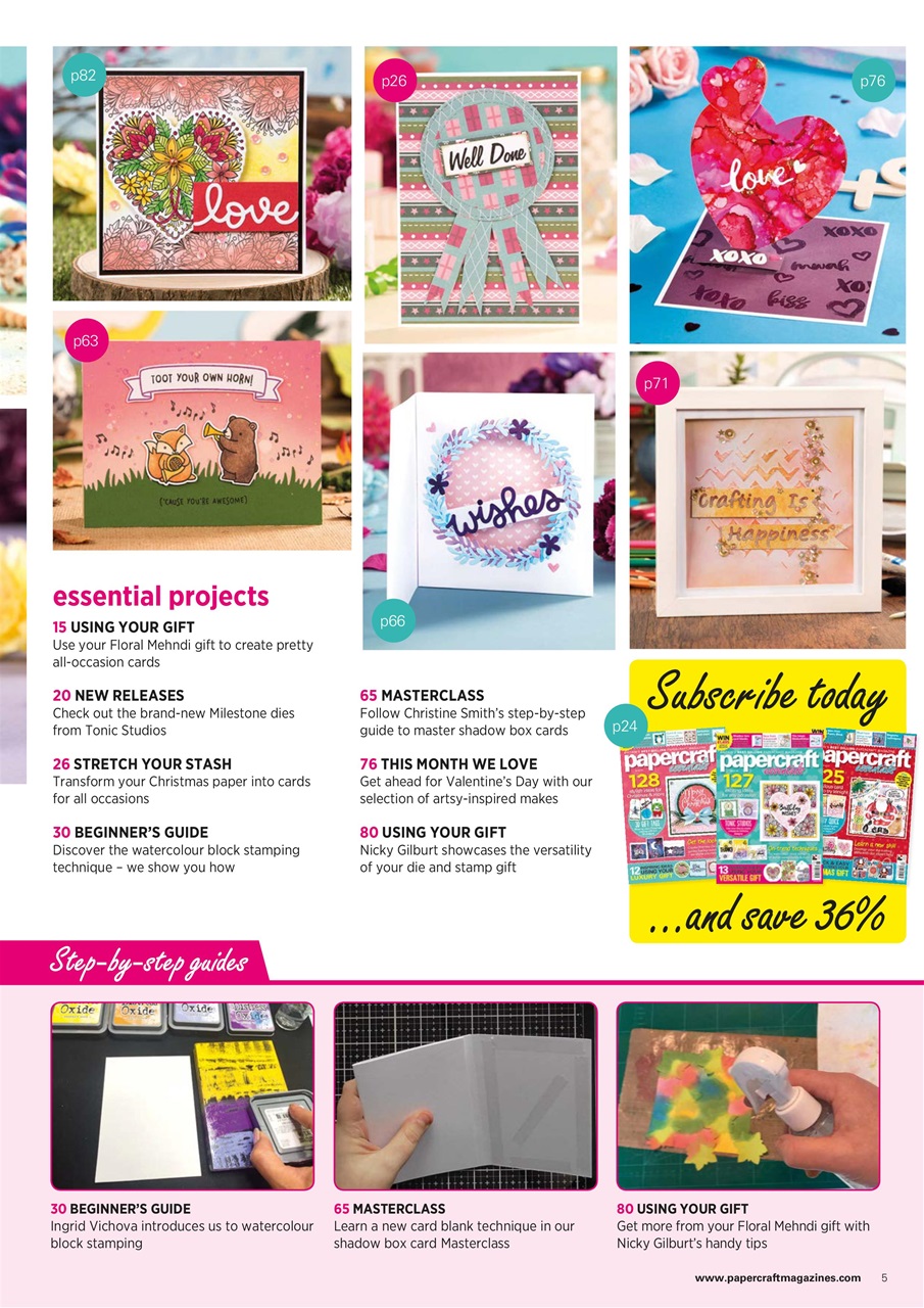 Papercraft Essentials Preview Pages