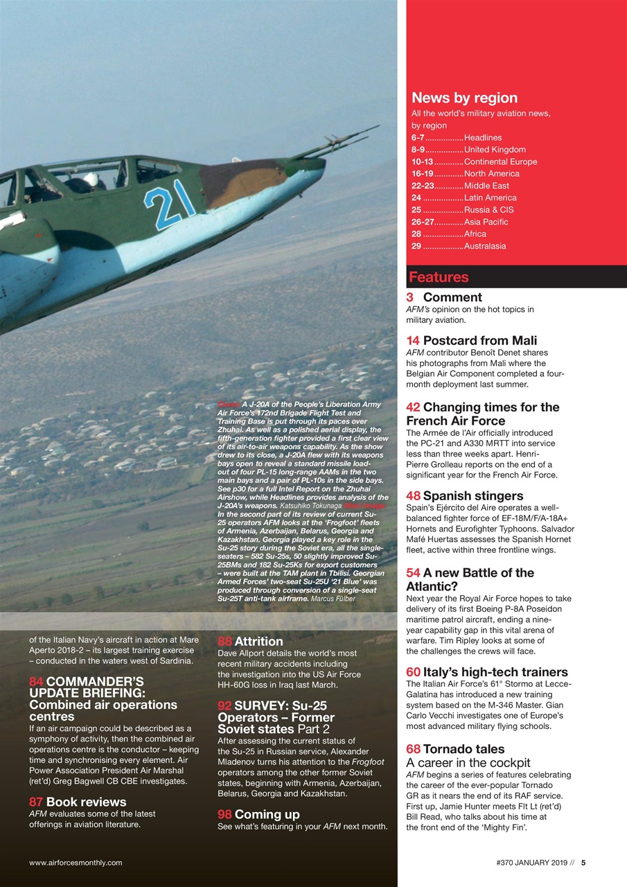 AirForces Monthly Preview Pages