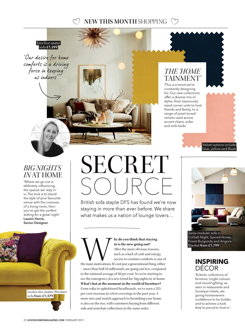 Good Homes Magazine Preview Pages