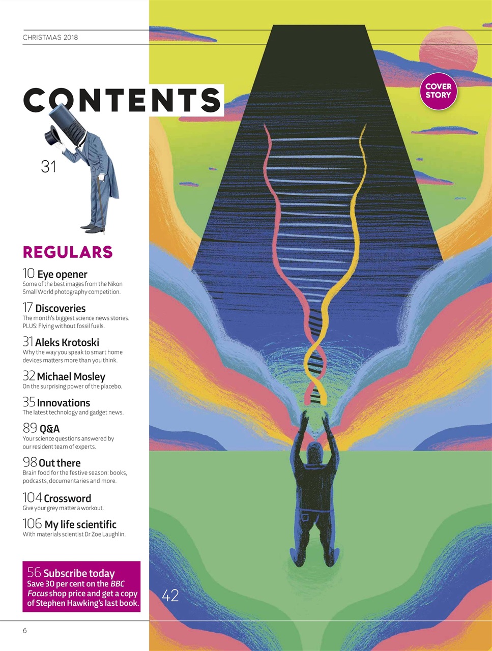 BBC Science Focus Magazine Preview Pages