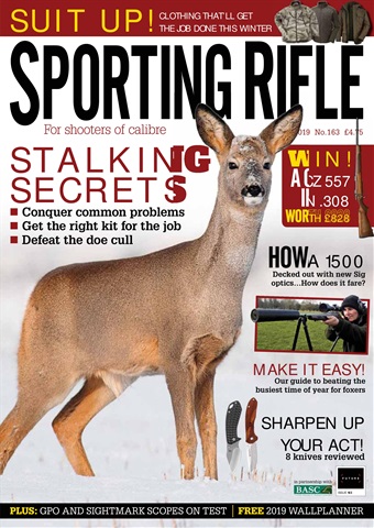 Sporting Rifle issue January 2019