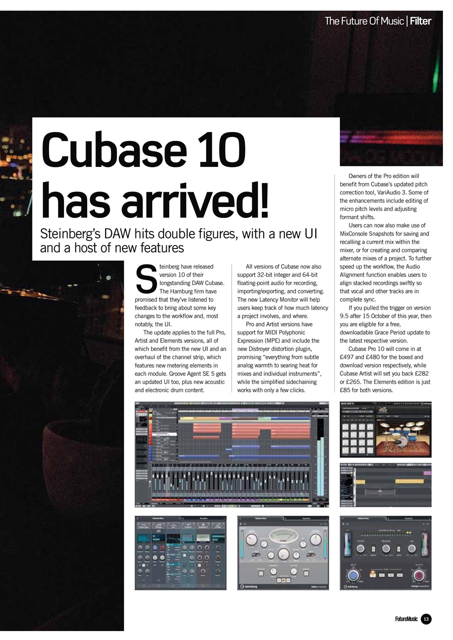 Future Music Preview Pages