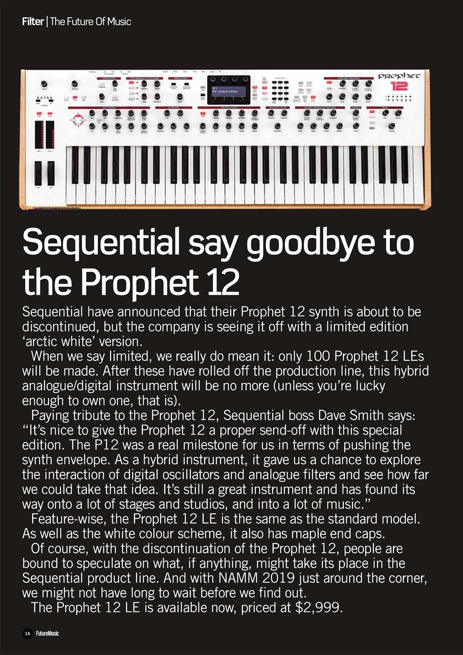 Future Music Preview Pages