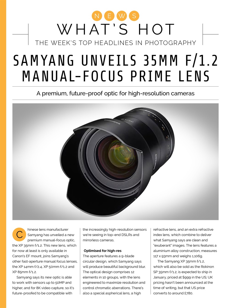 Photography Week Preview Pages