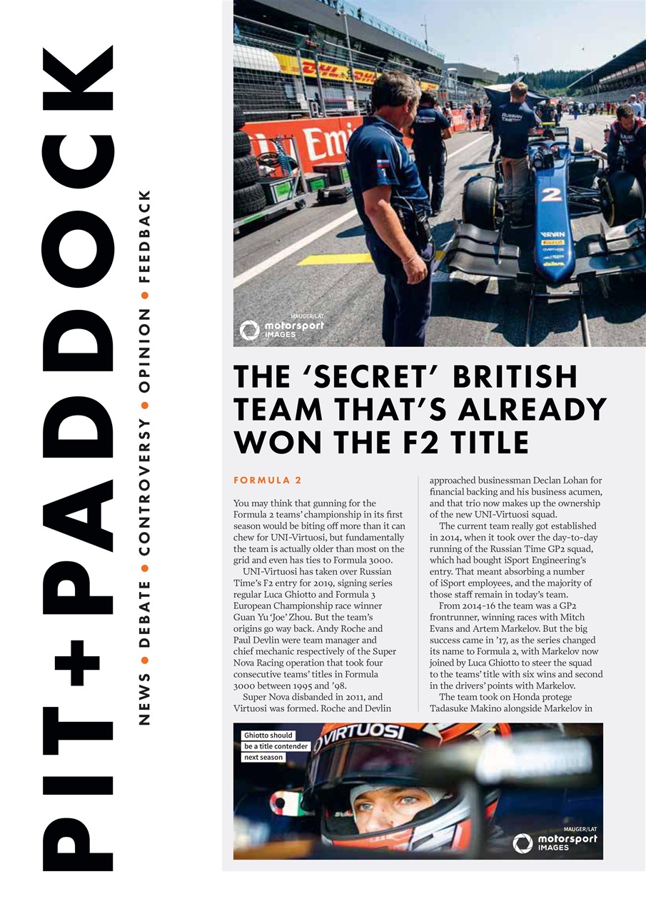 Autosport Preview Pages