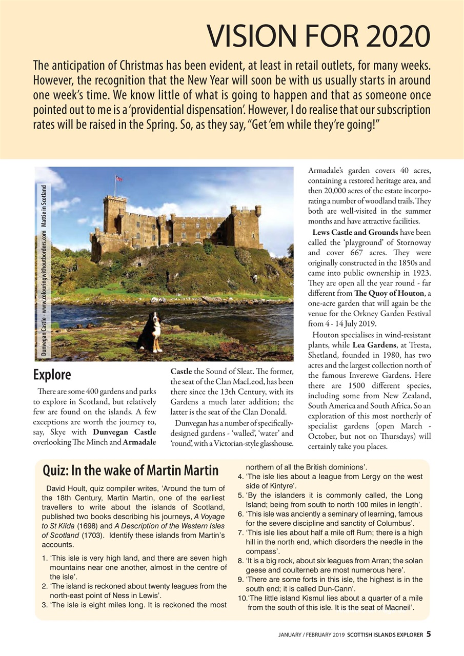 Scottish Islands Explorer Preview Pages