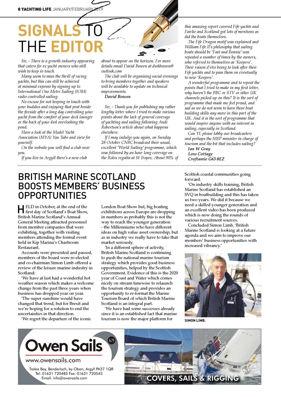 Yachting Life Preview Pages