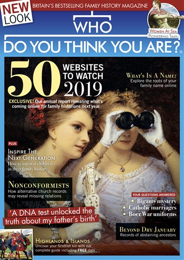 Who Do You Think You Are? issue 