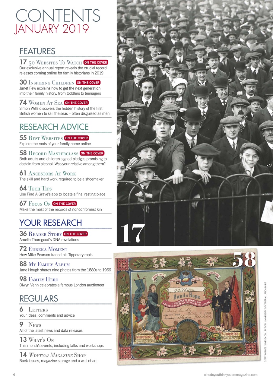 Who Do You Think You Are? Preview Pages