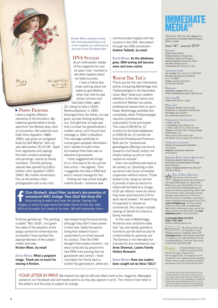 Who Do You Think You Are? Preview Pages