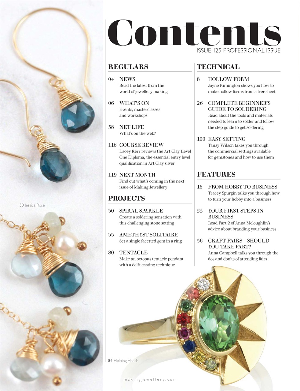 Making Jewellery Preview Pages