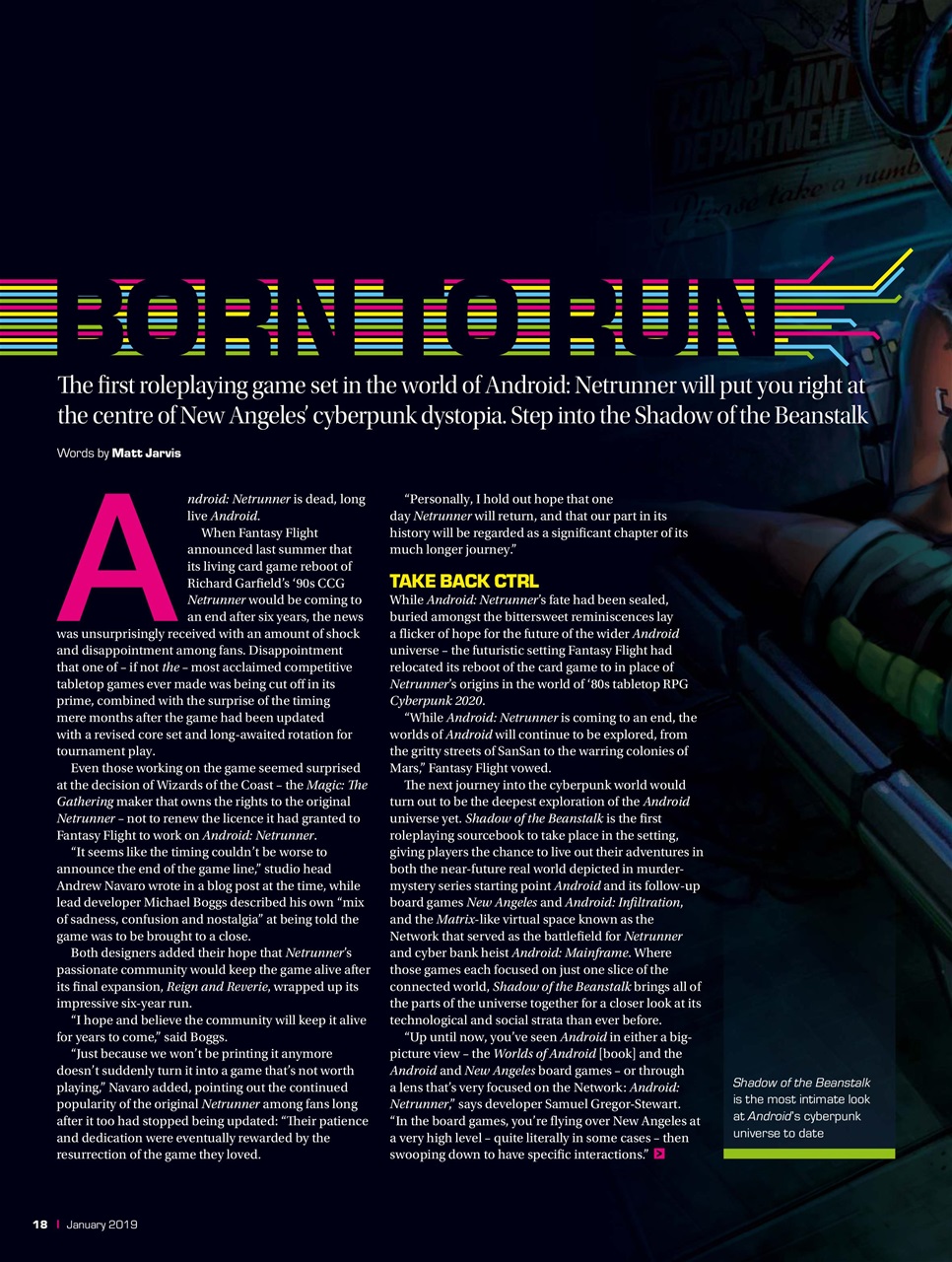 Tabletop Gaming Preview Pages