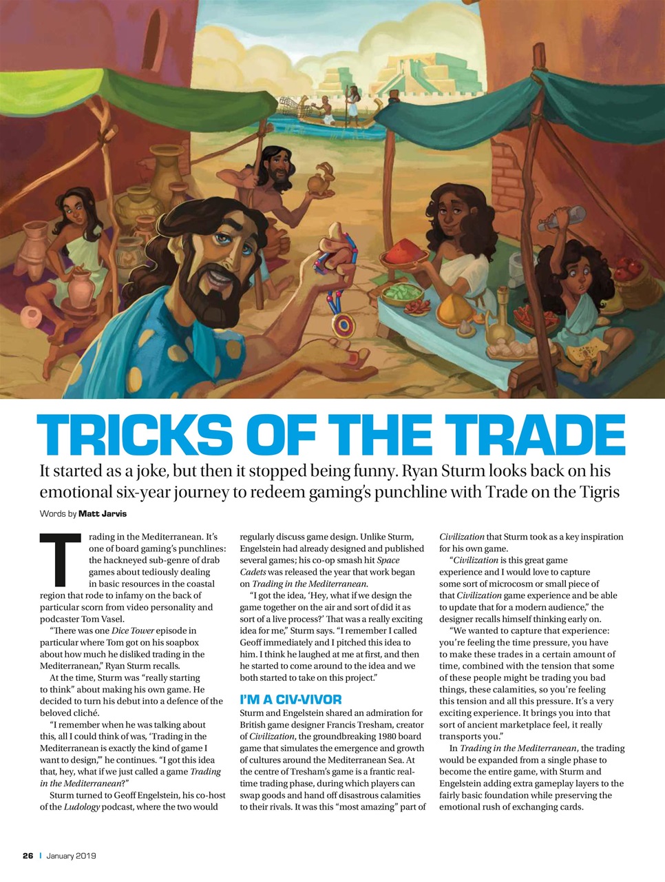 Tabletop Gaming Preview Pages