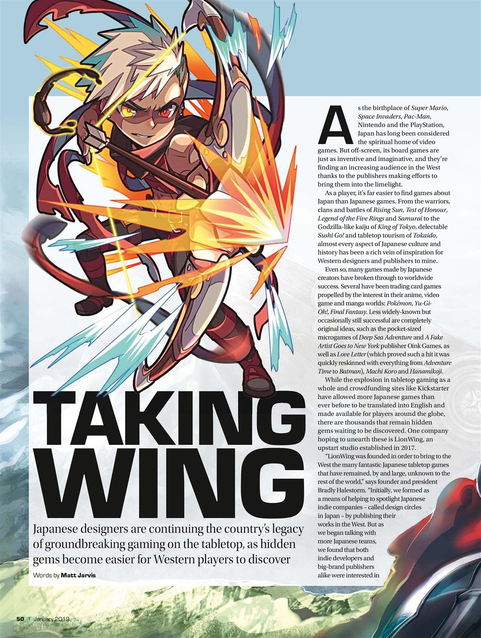 Tabletop Gaming Preview Pages