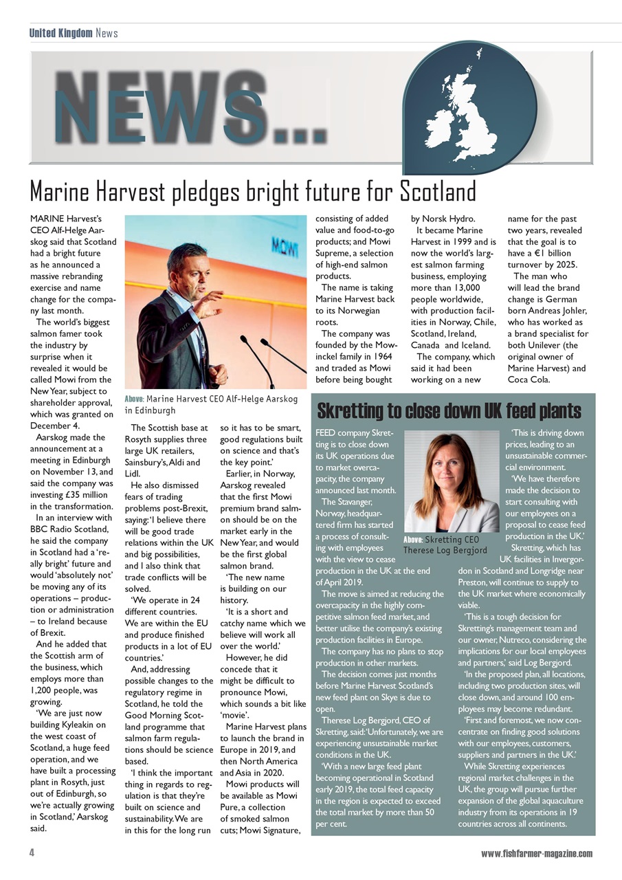 Fish Farmer Magazine Preview Pages