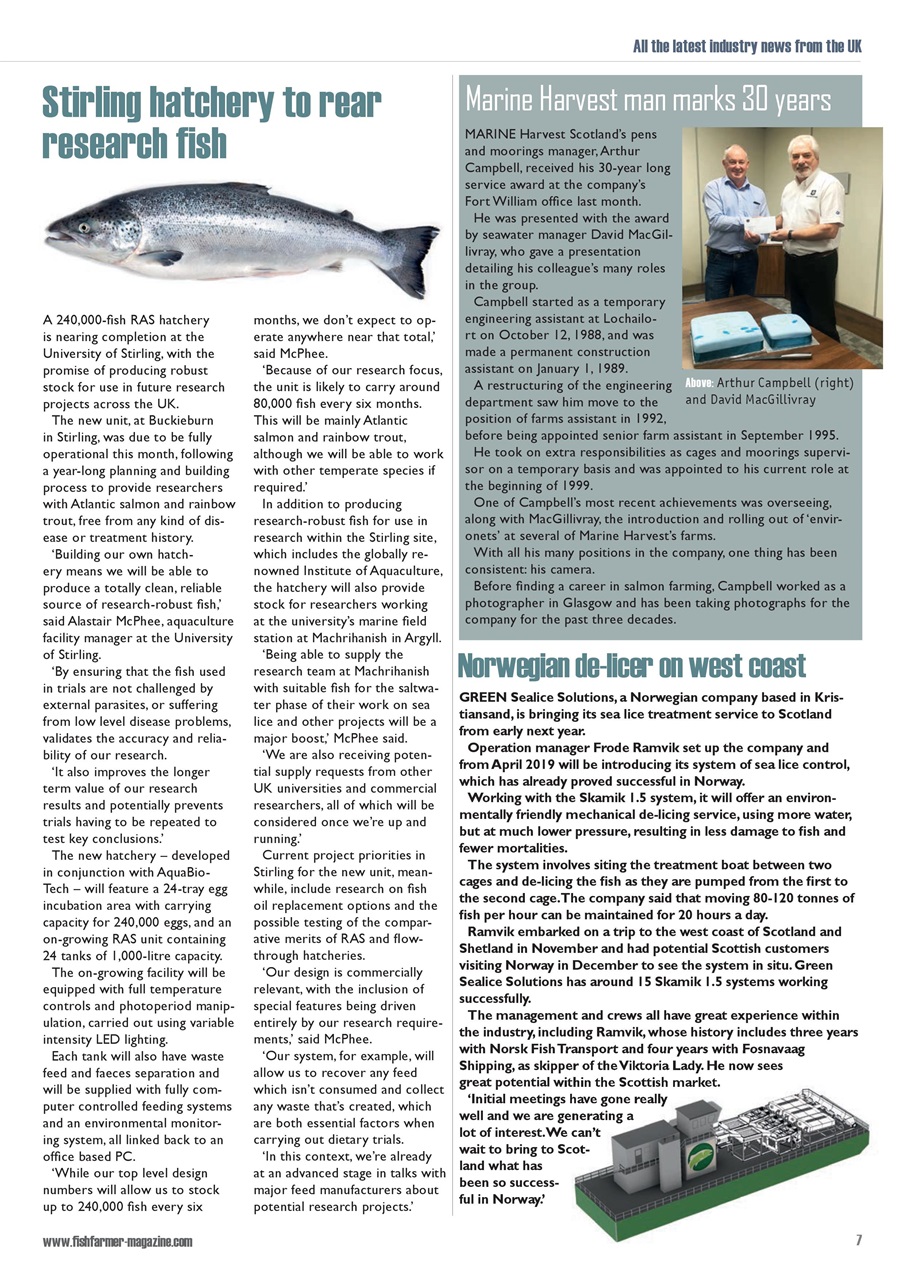 Fish Farmer Magazine Preview Pages
