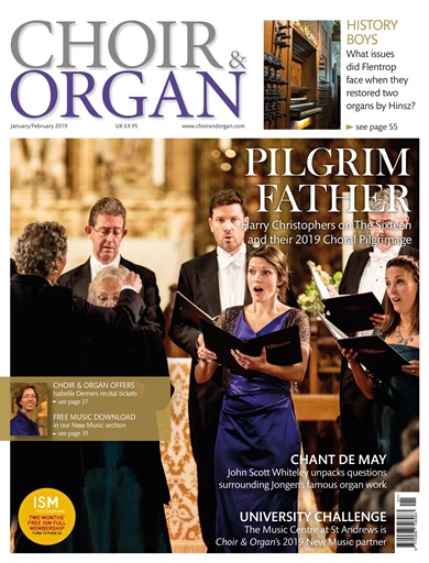 Choir Organ Magazine Jan Feb 2018 Back Issue