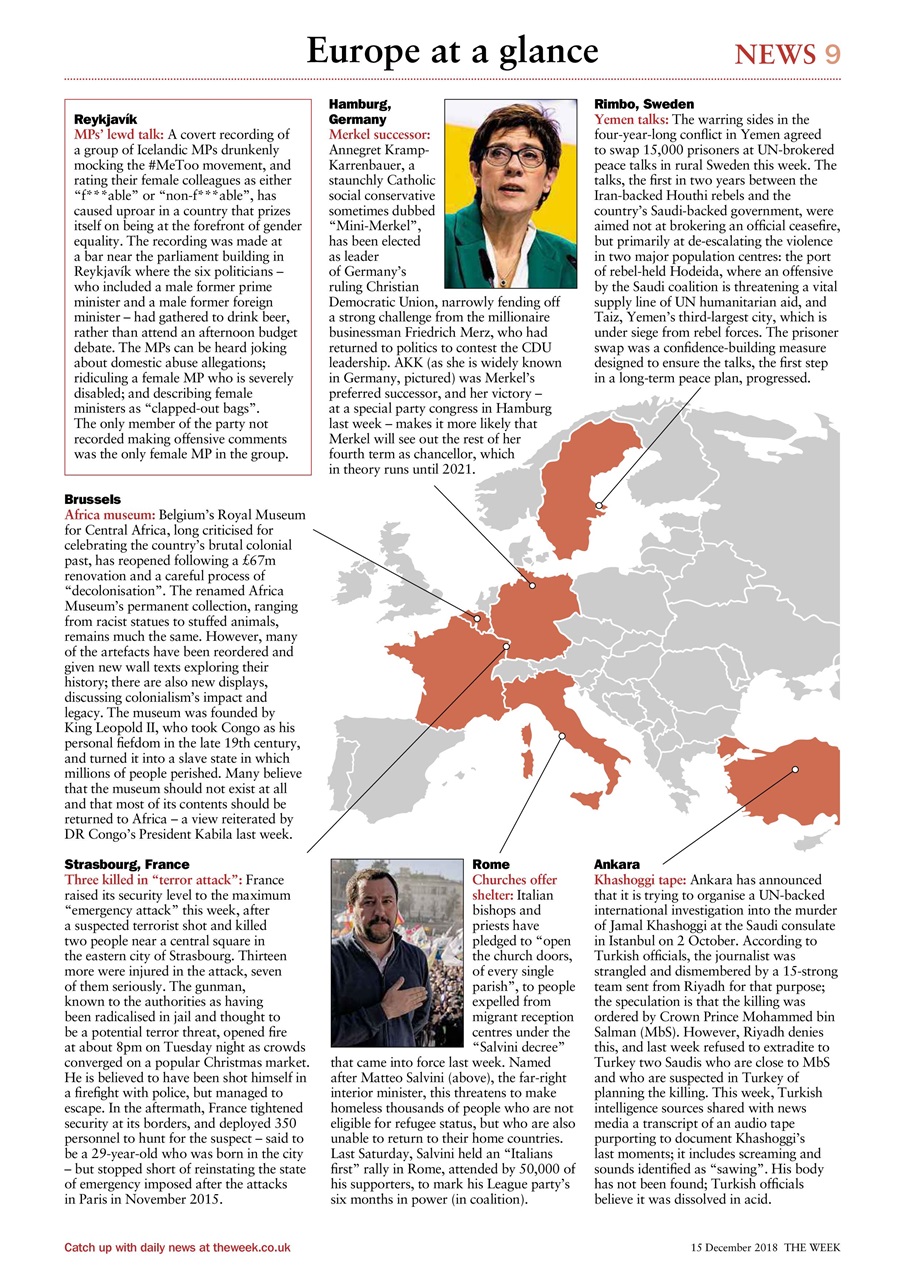 The Week Preview Pages