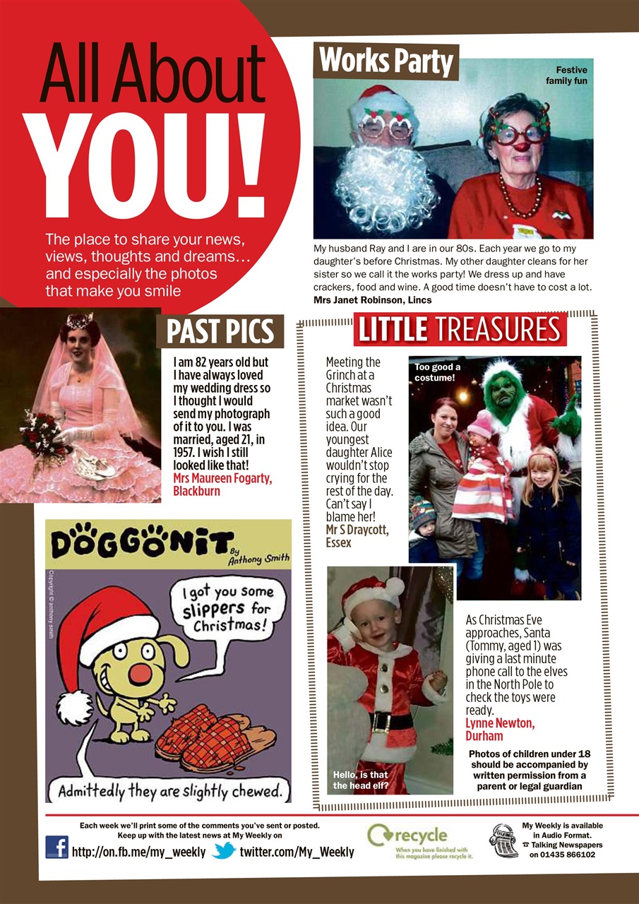 My Weekly Preview Pages