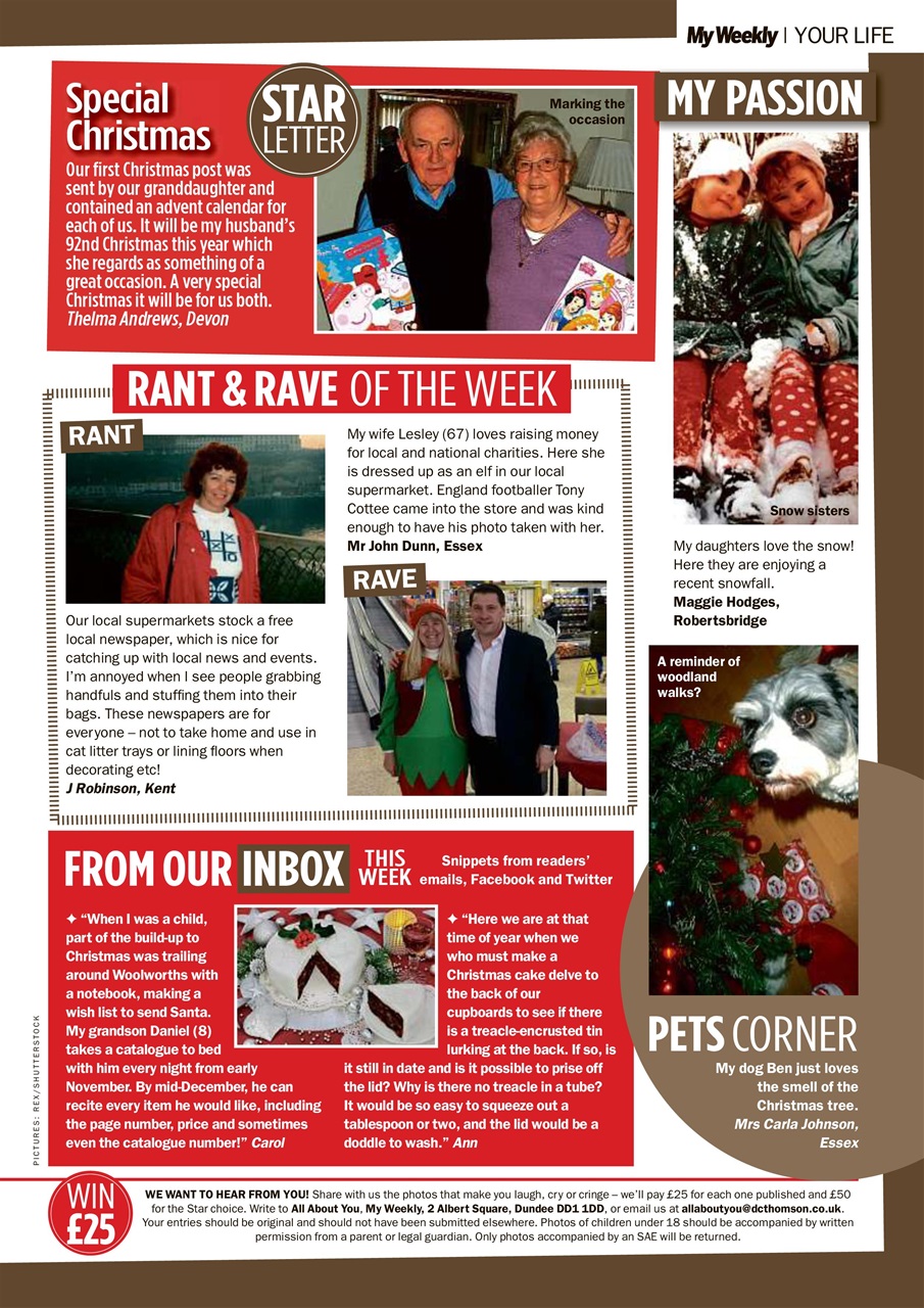 My Weekly Preview Pages