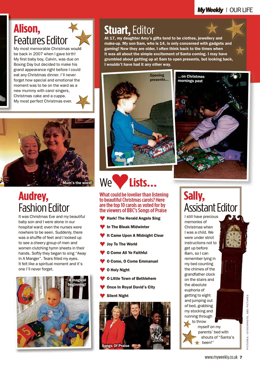 My Weekly Preview Pages