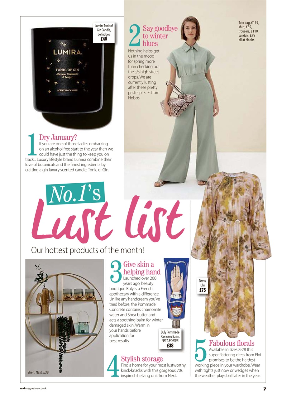 Number 1 Magazine Preview Pages